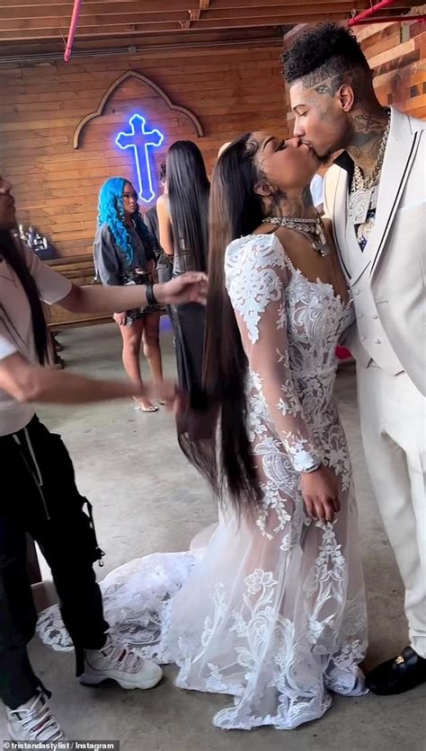 is blueface and chrisean getting married|Blueface and Chrisean Rock Get Married in Music Video for.